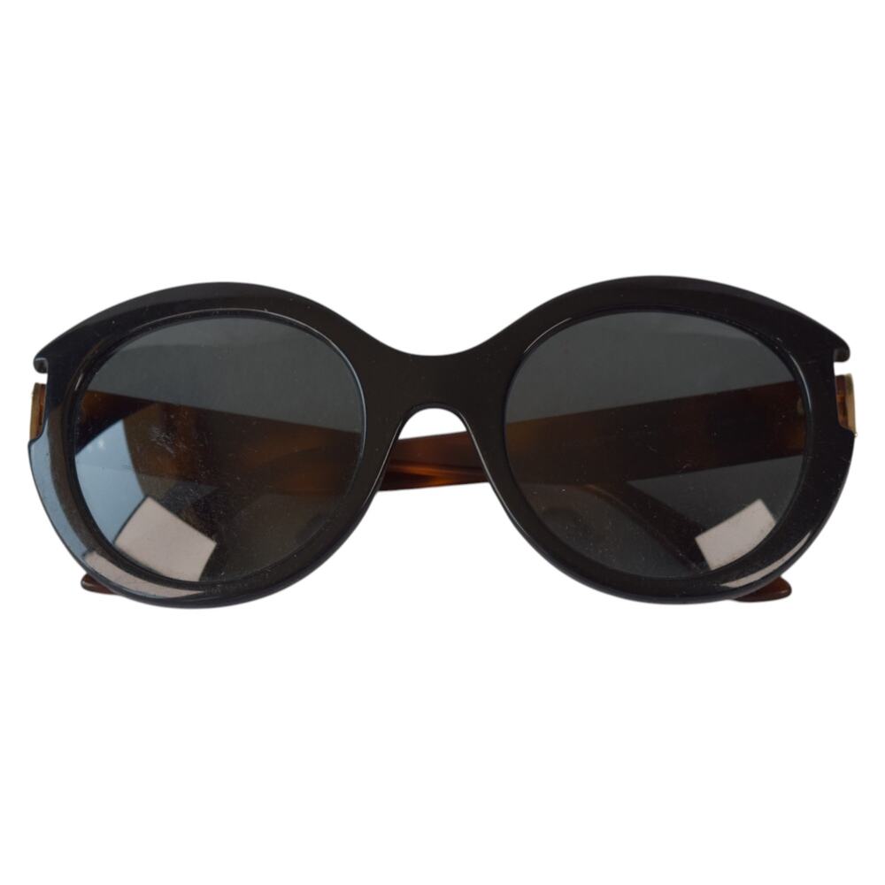 Vintage Gianni Versace Oval Tortoise Sunglasses Model 4310 - Picture 7 of 8